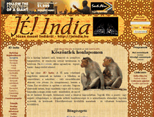 Tablet Screenshot of jeindia.hu